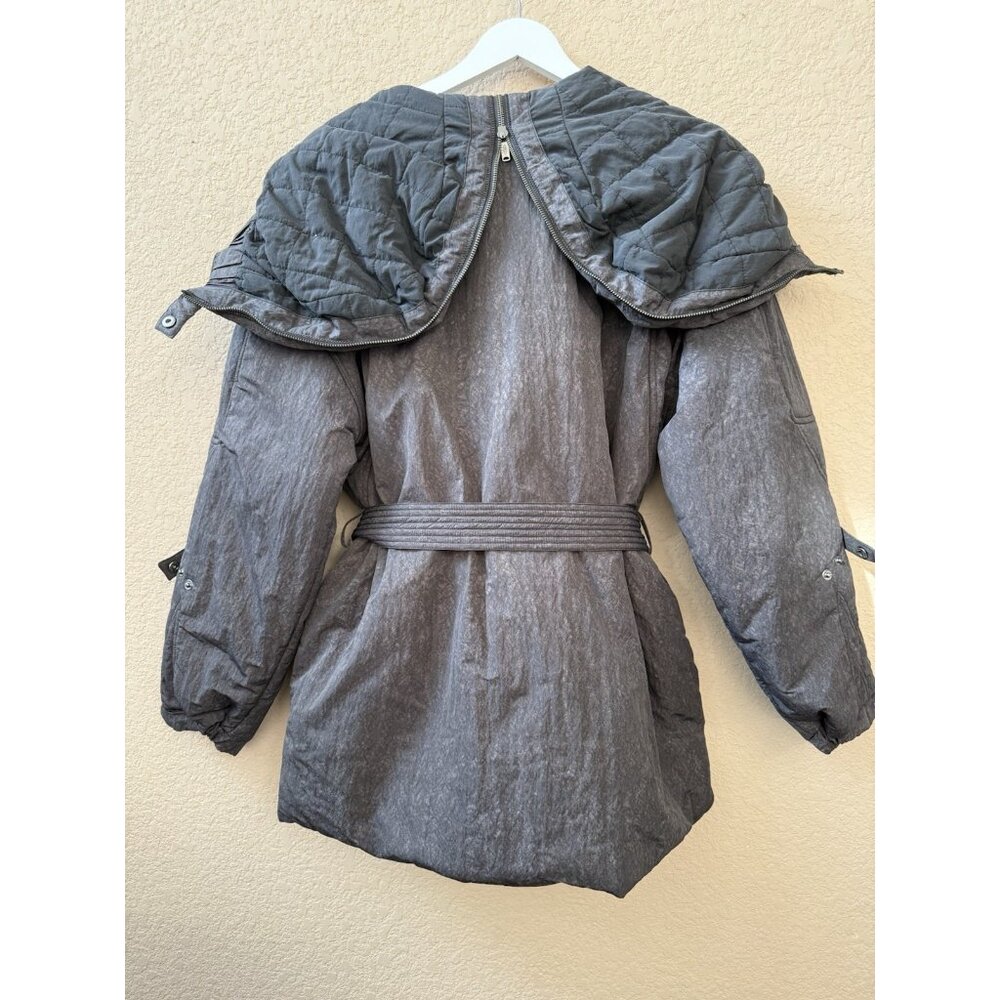 New Free People Women’s Tricked Out Trek Utility Puffer Jacket Size M - Picture 4 of 12